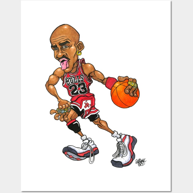 Jordan Wall Art by Ash Camac Illo